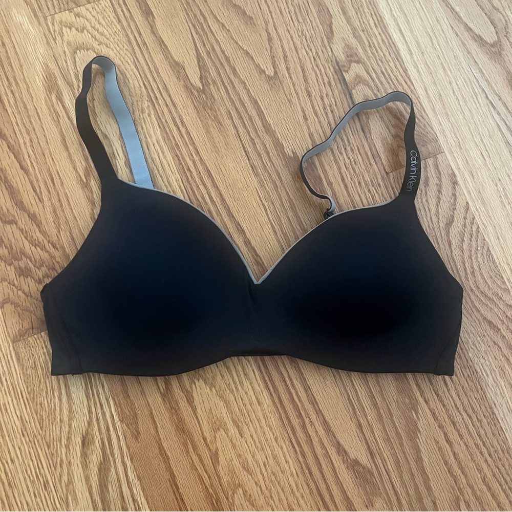 Calvin Klein Black Soft Wireless Bra Intimates